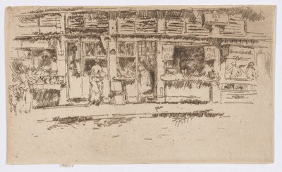 Rue de la Rochefoucault by James Abbott McNeill Whistler