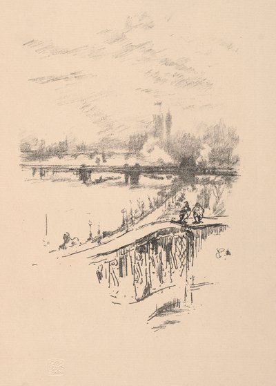 Savoy Pigeons by James Abbott McNeill Whistler