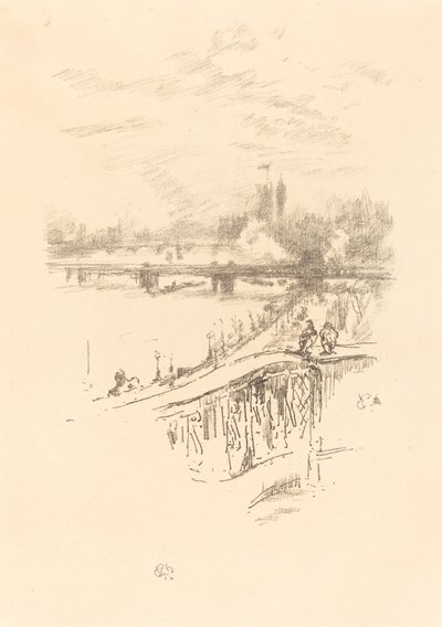 Savoy Pigeons by James Abbott McNeill Whistler