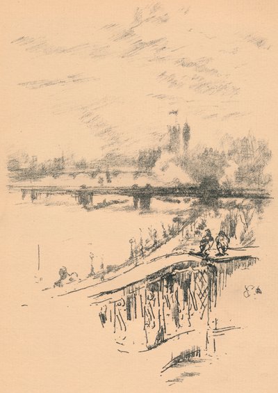 Savoy Pigeons by James Abbott McNeill Whistler