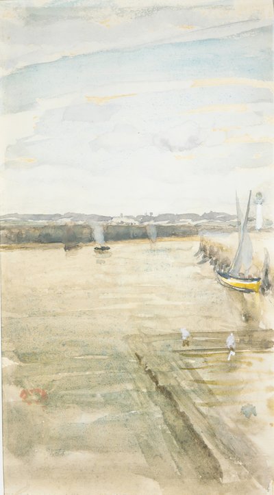 Scene on the Mersey by James Abbott McNeill Whistler