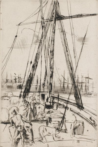 Shipping at Liverpool by James Abbott McNeill Whistler