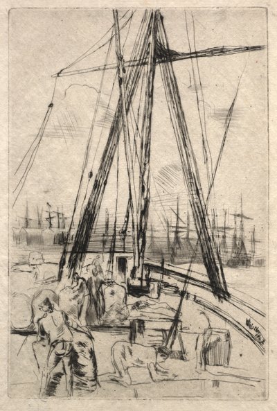 Shipping at Liverpool by James Abbott McNeill Whistler