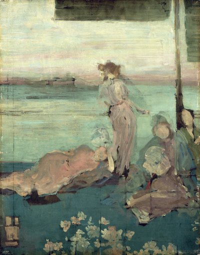 Sketch for The Balcony by James Abbott McNeill Whistler