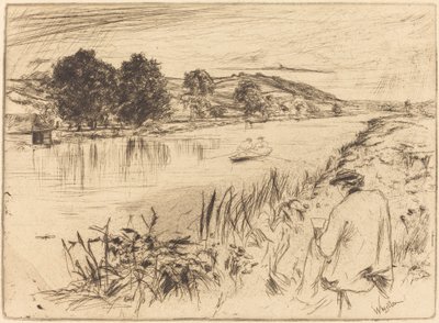Sketching, No.I by James Abbott McNeill Whistler
