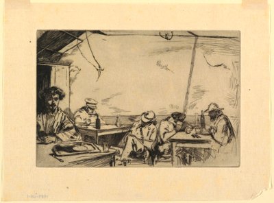 Soup at Three Sous by James Abbott McNeill Whistler