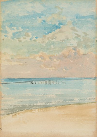 Southend - Sunset by James Abbott McNeill Whistler