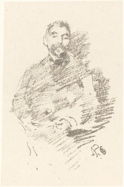 Stéphane Mallarmé by James Abbott McNeill Whistler