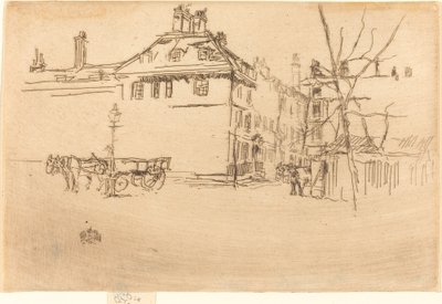 Temple, c. 1880-1881 by James Abbott McNeill Whistler