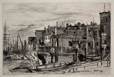 Thames Police by James Abbott McNeill Whistler