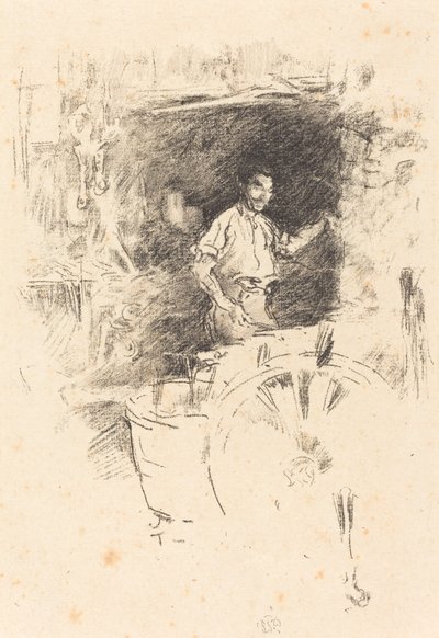 The Blacksmith, 1895-1896 by James Abbott McNeill Whistler