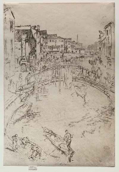 The Bridge by James Abbott McNeill Whistler