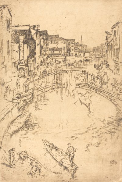 The Bridge by James Abbott McNeill Whistler