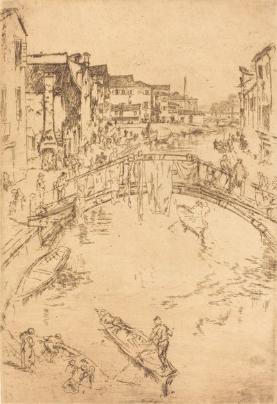 The Bridge by James Abbott McNeill Whistler