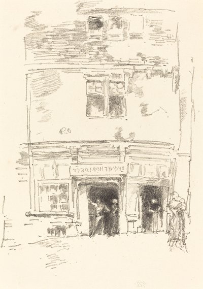 The Clock-Makers, Paimpol by James Abbott McNeill Whistler