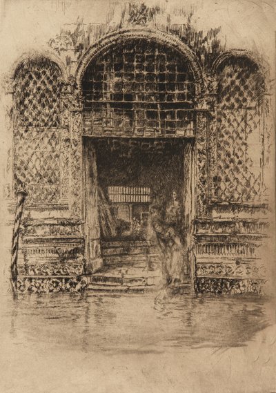 The Doorway by James Abbott McNeill Whistler