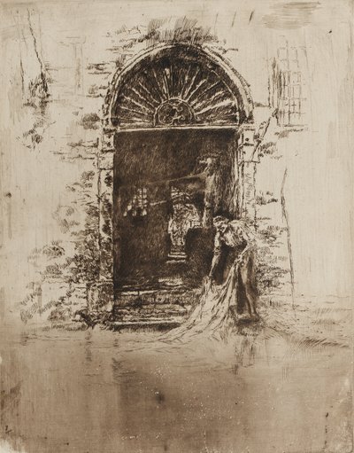 The Dyer by James Abbott McNeill Whistler