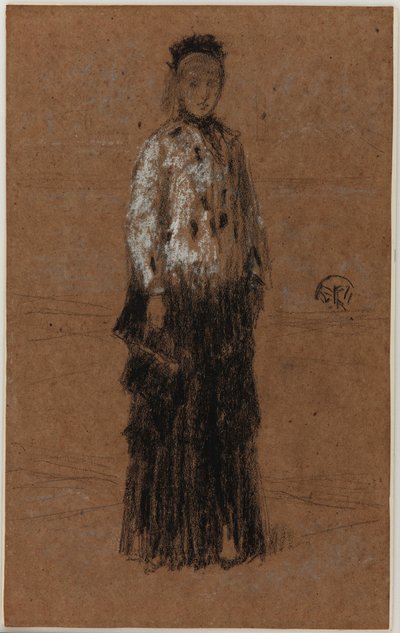 The Ermine Coat by James Abbott McNeill Whistler