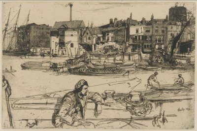 The Forge by James Abbott McNeill Whistler