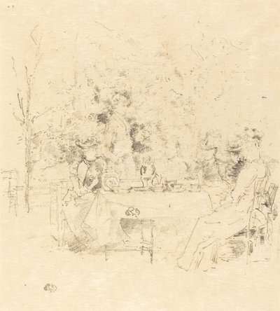 The Garden by James Abbott McNeill Whistler