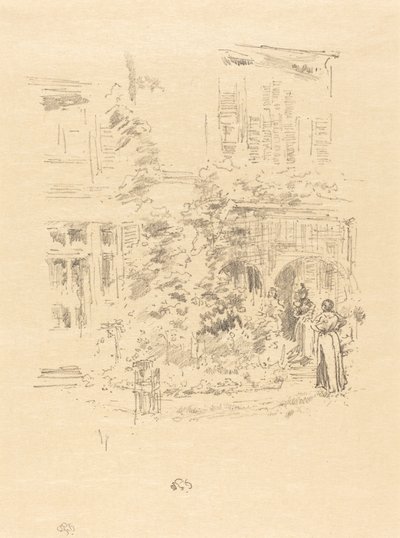 The Garden Porch by James Abbott McNeill Whistler
