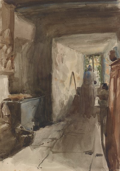 The Kitchen by James Abbott McNeill Whistler