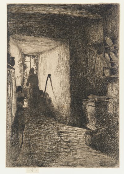 The Kitchen, 1858 by James Abbott McNeill Whistler