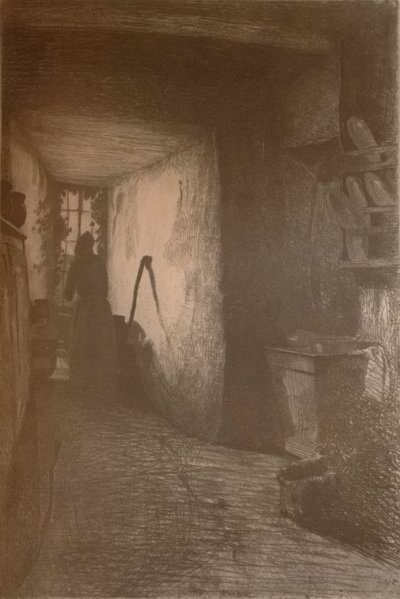 The Kitchen by James Abbott McNeill Whistler