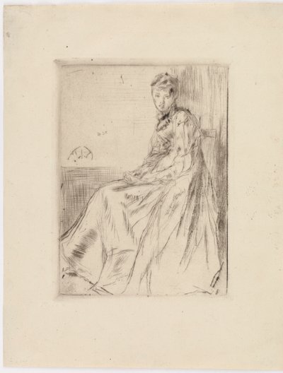 The Letter by James Abbott McNeill Whistler