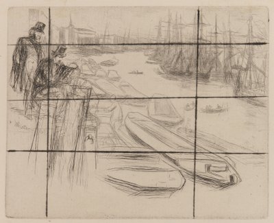The Little Pool, 1861 by James Abbott McNeill Whistler