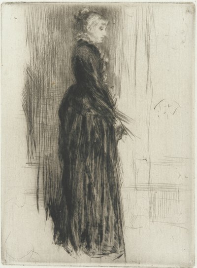 The Little Velvet Dress by James Abbott McNeill Whistler
