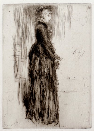 The Little Velvet Dress by James Abbott McNeill Whistler