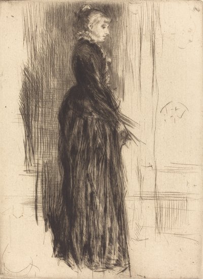 The Little Velvet Dress by James Abbott McNeill Whistler