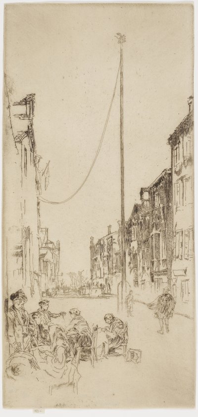 The Mast by James Abbott McNeill Whistler