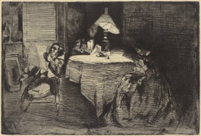The Music-Room by James Abbott McNeill Whistler