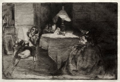 The Music Room by James Abbott McNeill Whistler