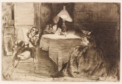 The Music Room by James Abbott McNeill Whistler