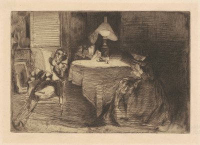 The Music Room by James Abbott McNeill Whistler