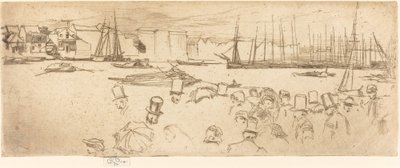 The Penny Boat by James Abbott McNeill Whistler