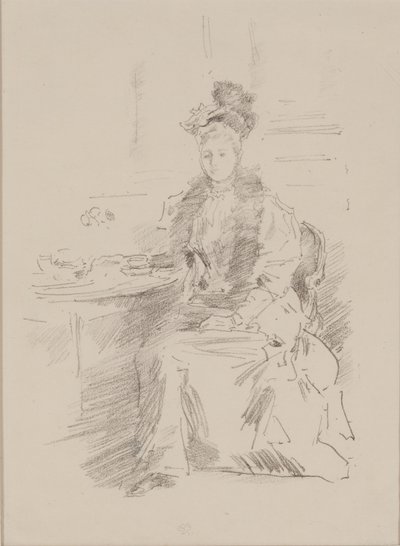 The Pretty New Yorker by James Abbott McNeill Whistler