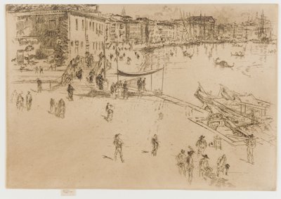 The Riva, No. 2, 1879-1880 by James Abbott McNeill Whistler