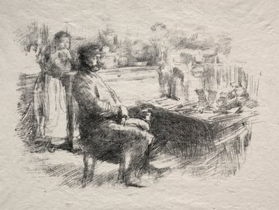 The Shoemaker by James Abbott McNeill Whistler