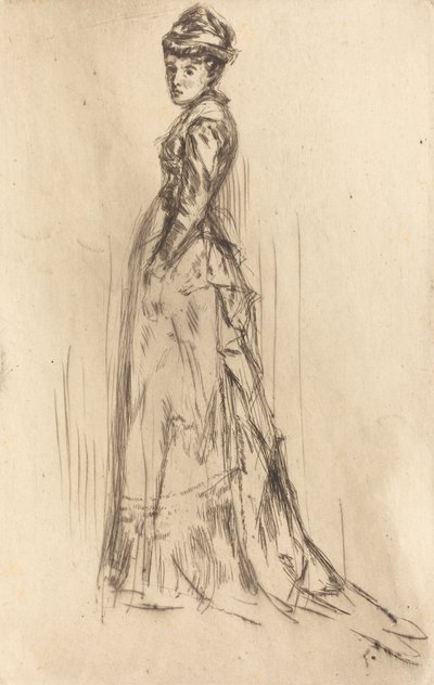 The Silk Dress by James Abbott McNeill Whistler