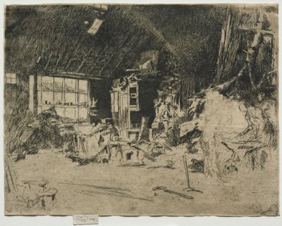 The Smithy by James Abbott McNeill Whistler