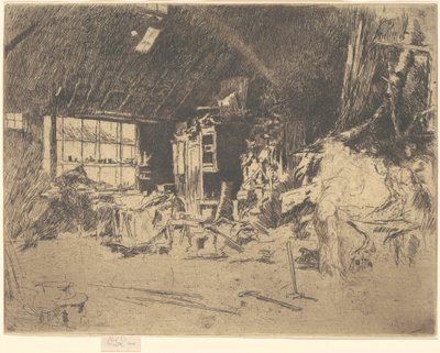 The Smithy, 1880 by James Abbott McNeill Whistler