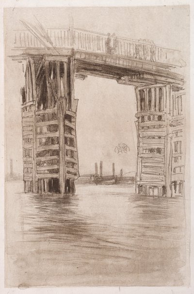 The Tall Bridge by James Abbott McNeill Whistler