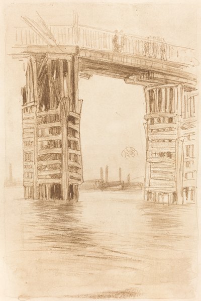 The Tall Bridge by James Abbott McNeill Whistler