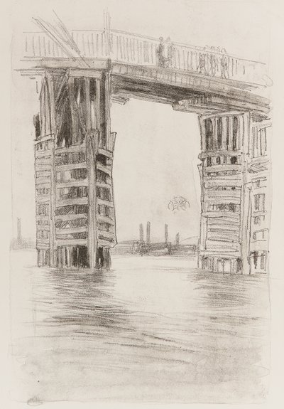 The Tall Bridge by James Abbott McNeill Whistler