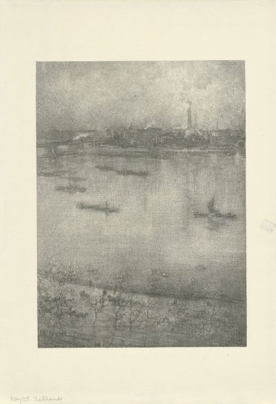 The Thames by James Abbott McNeill Whistler