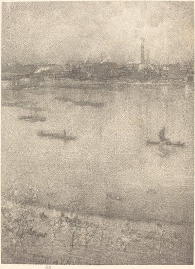 The Thames by James Abbott McNeill Whistler